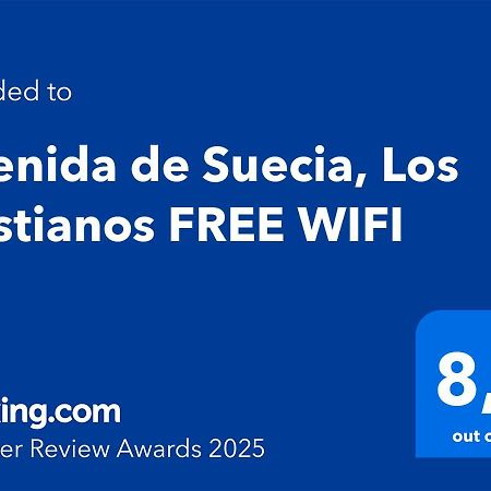 Avenida De Suecia, Los Cristianos Free Wifi 아로나 외부 사진